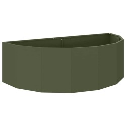 Jardinière Vert olive 120 x 60 x 35 cm Acier 538877538877