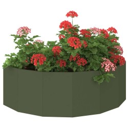 Jardinière Vert olive 120 x 60 x 35 cm Acier 538877538877