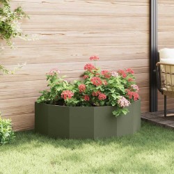 Jardinière Vert olive 120 x 60 x 35 cm Acier 538877538877