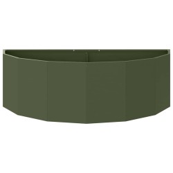 Jardinière Vert olive 120 x 60 x 35 cm Acier 538877538877