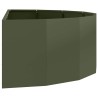 Jardinière Vert olive 120 x 60 x 35 cm Acier 538877538877