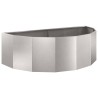 Jardinière Argent 120 x 60 x 35 cm Acier inoxydable 538878538878