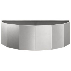 Jardinière Argent 120 x 60 x 35 cm Acier inoxydable 538878538878