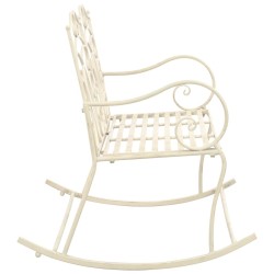 Banc de jardin 104 cm Fer Blanc antique 538879538879