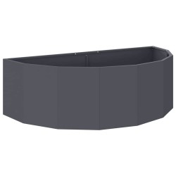 Jardinière Anthracite 120 x 60 x 35 cm Acier 538881538881