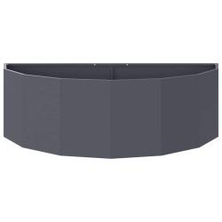 Jardinière Anthracite 120 x 60 x 35 cm Acier 538881538881