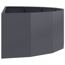 Jardinière Anthracite 120 x 60 x 35 cm Acier 538881538881