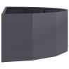 Jardinière Anthracite 120 x 60 x 35 cm Acier 538881538881