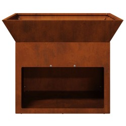 Braise Rouillé 50 x 50 x 40 cm Acier résistant aux intempéries 538883538883
