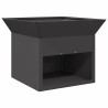 Braise Noir 50 x 50 x 40 cm Acier 538884538884