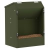 Distributeur pour lapins Vert olive 64.5 x 25.5 x 45.5 cm 538885538885