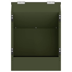 Distributeur pour lapins Vert olive 64.5 x 25.5 x 45.5 cm 538885538885