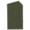 Distributeur pour lapins Vert olive 64.5 x 25.5 x 45.5 cm 538885538885