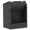 Distributeur pour lapins Noir 64.5 x 25.5 x 45.5 cm 538886538886