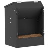 Distributeur pour lapins Noir 64.5 x 25.5 x 45.5 cm 538886538886