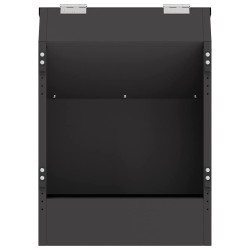 Distributeur pour lapins Noir 64.5 x 25.5 x 45.5 cm 538886538886