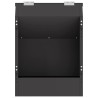 Distributeur pour lapins Noir 64.5 x 25.5 x 45.5 cm 538886538886