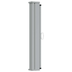 Auvent latéral rétractable de patio 100 x 300 cm Gris 538887538887