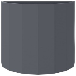 Jardinière Anthracite 60 x 30 x 50 cm Acier 538888538888