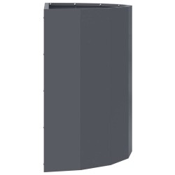 Jardinière Anthracite 60 x 30 x 50 cm Acier 538888538888