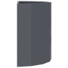 Jardinière Anthracite 60 x 30 x 50 cm Acier 538888538888