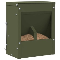 Distributeur pour lapins Vert olive 20 x 12,5 x 25 cm 538890538890