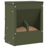 Distributeur pour lapins Vert olive 20 x 12,5 x 25 cm 538890538890