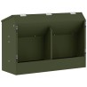 Distributeur pour lapins Vert olive 64.5 x 25.5 x 45.5 cm 538891538891
