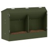 Distributeur pour lapins Vert olive 64.5 x 25.5 x 45.5 cm 538891538891