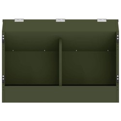 Distributeur pour lapins Vert olive 64.5 x 25.5 x 45.5 cm 538891538891