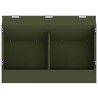Distributeur pour lapins Vert olive 64.5 x 25.5 x 45.5 cm 538891538891