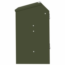 Distributeur pour lapins Vert olive 64.5 x 25.5 x 45.5 cm 538891538891
