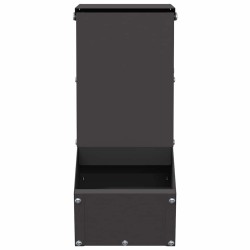 Distributeur pour lapins Noir 12,5 x 26 x 28,5 cm 538892538892