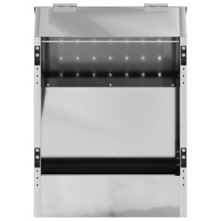 Distributeur pour lapins Argent 64.5 x 25.5 x 45.5 cm 538893538893