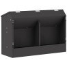 Distributeur pour lapins Noir 64.5 x 25.5 x 45.5 cm 538894538894