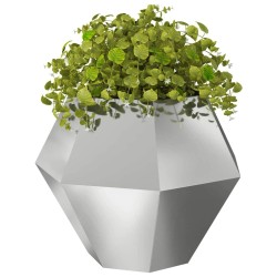 Jardinière Argent 100 x 100 x 80 cm Acier galvanisé 538895538895