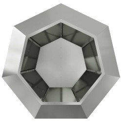 Jardinière Argent 100 x 100 x 80 cm Acier galvanisé 538895538895