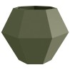 Jardinière 2 pcs Vert olive 100 x 100 x 80 cm Acier 538896538896