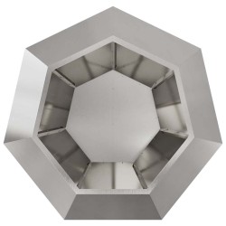 Jardinière Argent 100 x 100 x 80 cm Acier inoxydable 538897538897