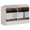 Distributeur pour lapins Argent 64.5 x 25.5 x 45.5 cm 538900538900