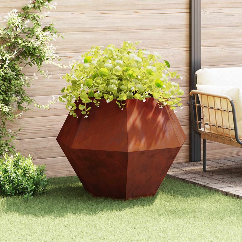 Jardinière Rouillé 100 x 100 x 80 cm 538901538901