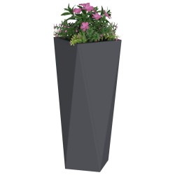 Jardinière Anthracite 30 x 30 x 75 cm Acier 538902538902