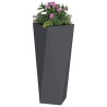 Jardinière Anthracite 30 x 30 x 75 cm Acier 538902538902