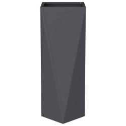 Jardinière Anthracite 30 x 30 x 75 cm Acier 538902538902