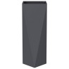 Jardinière Anthracite 30 x 30 x 75 cm Acier 538902538902