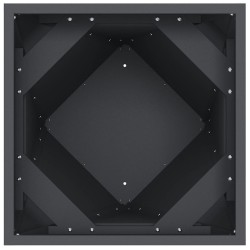 Jardinière Anthracite 30 x 30 x 75 cm Acier 538902538902
