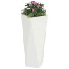 Jardinière Blanc 30 x 30 x 75 cm Acier 538905538905