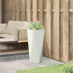 Jardinière Blanc 30 x 30 x 75 cm Acier 538905538905