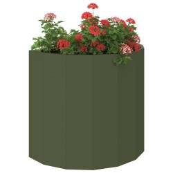Jardinière Vert olive 60 x 30 x 50 cm Acier 538907538907