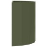 Jardinière Vert olive 60 x 30 x 50 cm Acier 538907538907